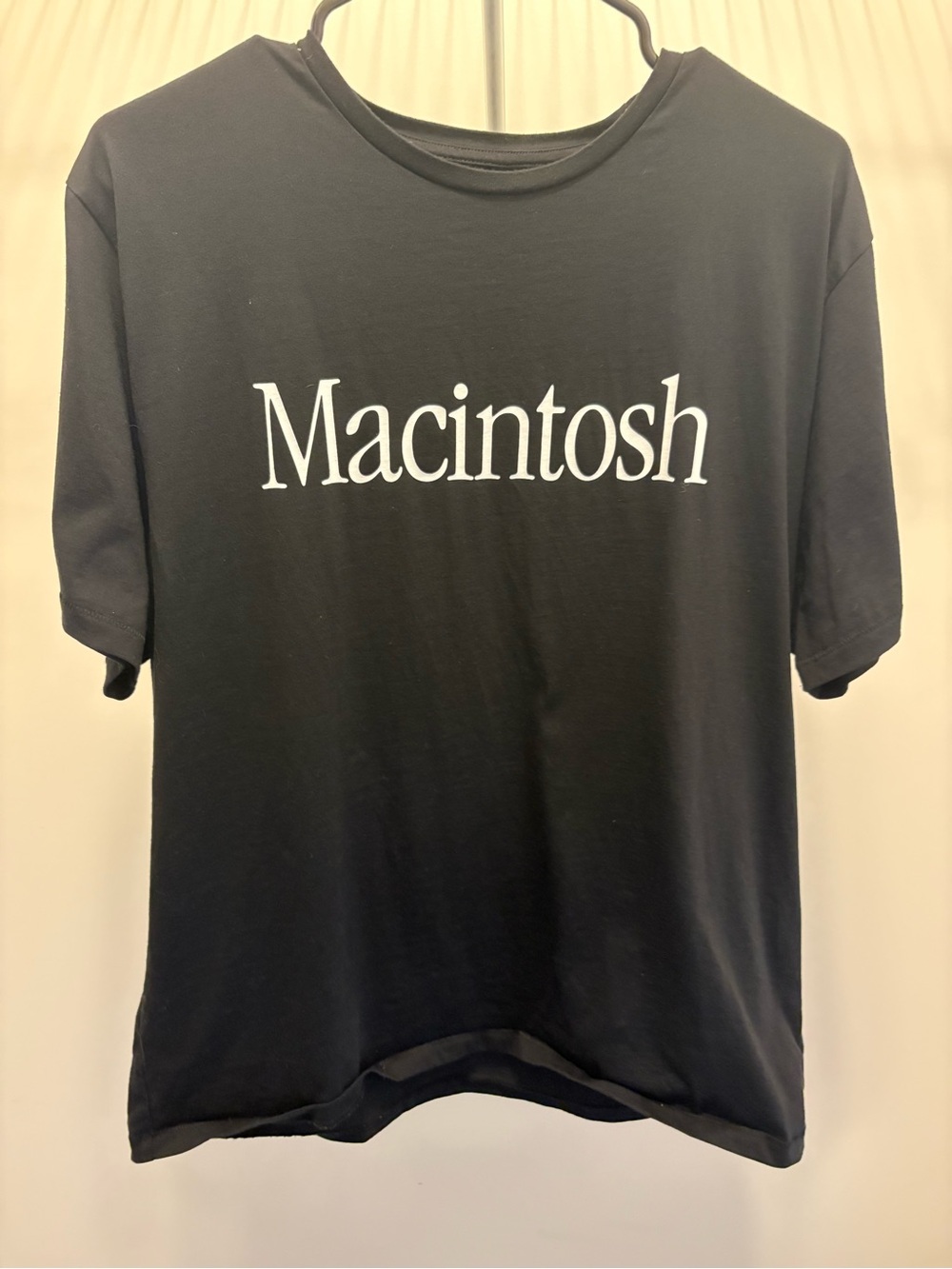 Vintage Apple Macintosh Computer Logo T-shirt Size XL